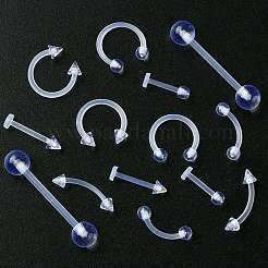 14 Stück Acryl-Piercing-Körperschmuck im 7-Stil&nbsp;DIY-FS0005-41