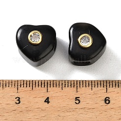 Europäische Perlen aus natürlichem Obsidian&nbsp;GG-CBA1AE1-03G-13