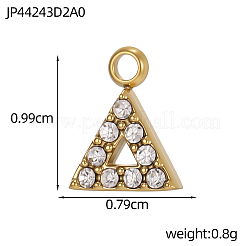Ciondoli in acciaio inox 304&nbsp;STAS-OY012-71G