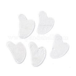 Natürliche Quarzkristall Gua Sha Bretter&nbsp;G-S336-57K