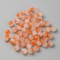 Perles en verre deux tons&nbsp;GLAA-CJC0001-19D