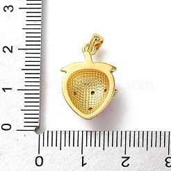 Pendentifs avec zircon cubiques à micro-pavés en laiton&nbsp;LS-KK-P320-07B-G