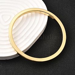 Schlichte Armreifen aus Messing für Damen&nbsp;BJEW-D339-01G