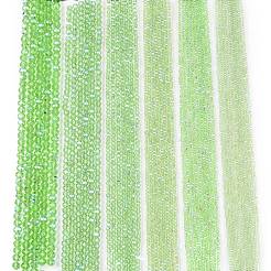 Chapelets de perles en verre électroplaqué&nbsp;LS-EGLA-A044-T1mm-L09