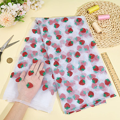 3 Yards Polyester-Gazestoff&nbsp;DIY-WH0308-725B