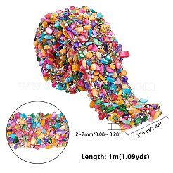 Adorno de resina con cuentas de rhinestone&nbsp;DIY-WH0166-42