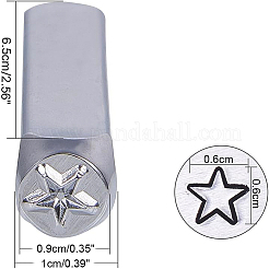 Timbres en métal de fer&nbsp;AJEW-BC0005-19A