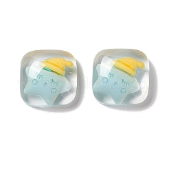 Transparente Harzcabochons&nbsp;RESI-G034-A02