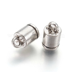 Embouts de cordon en alliage de style tibétain&nbsp;X-TIBEP-30076-AS-FF