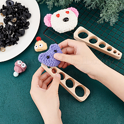 Holz-Sicherheitsaugen-Einsetzwerkzeug für die Spielzeugherstellung&nbsp;DIY-WH0033-26B
