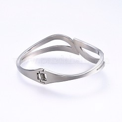 Bracelets en acier inoxydable 304&nbsp;BJEW-P222-03P