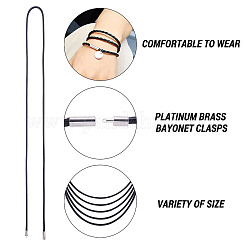 20 pièce 5 accessoires de fabrication de colliers cirés de style&nbsp;MAK-BT0001-04