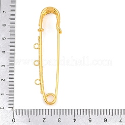 Spille di sicurezza in ferro con strass&nbsp;IFIN-A021-01C-G