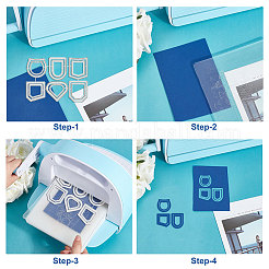 Stanzschablonen aus Kohlenstoffstahl mit Taschenmotiv&nbsp;DIY-WH0309-1533