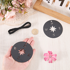 Kits para hacer colgantes de carillón de viento DIY&nbsp;DIY-CN0003-71