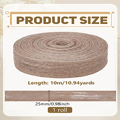 1 rouleau de ruban de jute&nbsp;OCOR-LP0001-30