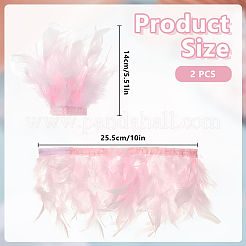 Bracelets à plumes&nbsp;AJEW-WH0591-443D
