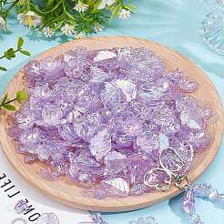 200g transparente Acrylperlen&nbsp;OACR-SP0001-86C