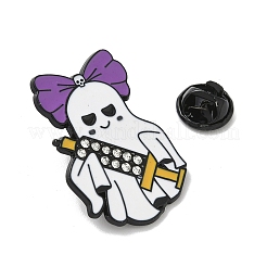 Halloween-Geist-Emaille-Strass-Anstecknadeln&nbsp;LS-JEWB-K018-34EB