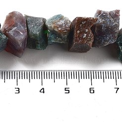 Rohe grobe natürliche indische Achatperlenstränge&nbsp;G-P528-A09-01
