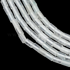 Gefärbt natürlichen weißen Jade Perlen Stränge&nbsp;G-P600-B07-01D