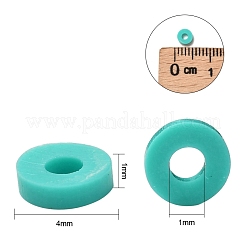 Perle di argilla polimerica fatte a mano da 150g 15 colori&nbsp;CLAY-JP0001-11-4mm