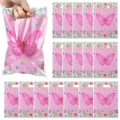 Einweg-Geschenktüten aus Papier mit Schmetterlingsdruck&nbsp;ABAG-WH20006-22B