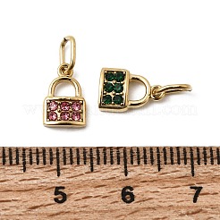 12 ciondolo in acciaio inossidabile 304 con micro pavé di zirconi cubici&nbsp;STAS-B133-03G