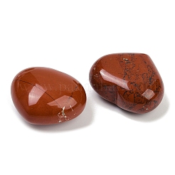 Coeur pierres de palmier en jaspe rouge naturel&nbsp;G-C186-02F