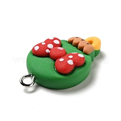 Pendentifs de noël en résine opaque&nbsp;RESI-G043-B05