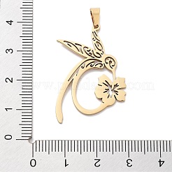 Pendentifs en acier inoxydable 304 avec placage ionique (IP)&nbsp;X-STAS-U030-11G