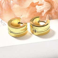 Creolen aus 304er Edelstahl für Damen&nbsp;EJEW-C096-49G