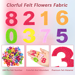 3 sac d'accessoires en feutre&nbsp;DIY-SC0031-13D