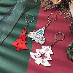 Weihnachtsholz-Schlüsselanhänger&nbsp;KEYC-JKC00878