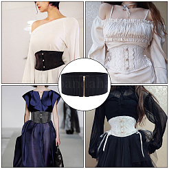 Cinture a corsetto elastiche larghe in pelle pu&nbsp;AJEW-WH0248-16C