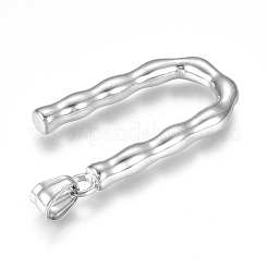 Pendentifs en acier inoxydable 304 résistant au ternissement&nbsp;LS-STAS-G223-01P-U