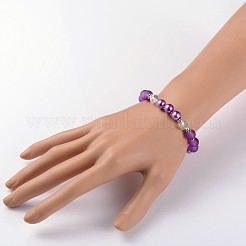 Schöne Milchglas Perlen Armbänder&nbsp;BJEW-JB01838