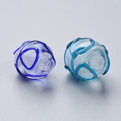 Perles vernissées manuelles&nbsp;X-LAMP-R112-M