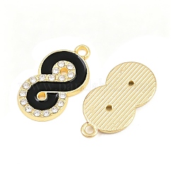 Pendentifs en alliage émaillé noir&nbsp;FIND-C095-08G