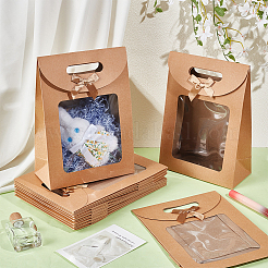 Sacchetti regalo rettangolari in carta kraft&nbsp;ABAG-WH0038-26B