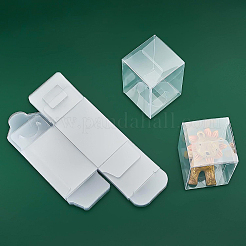 40 scatola rettangolare in plastica trasparente in PVC per imballaggio regalo&nbsp;CON-BC0002-21B