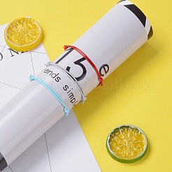Coreano poliestere cavo di realizzazione di braccialetti cerato&nbsp;AJEW-JB00011