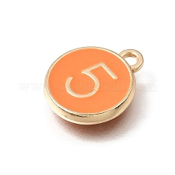 Legierung Emaille Anhänger / charms&nbsp;ENAM-T010-07J