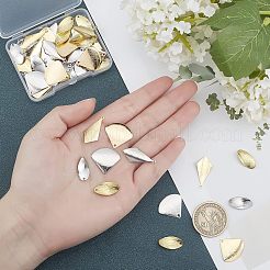 60pcs 3 pendentifs en laiton de placage de style rack&nbsp;KK-FH0002-27