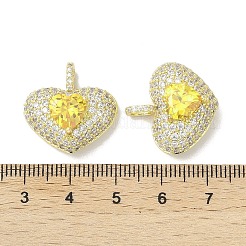 Pendentifs de placage en laiton&nbsp;KK-U011-03G-A