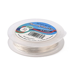Alambre de cobre redondo para hacer joyas&nbsp;LS-CWIR-WH0001-0.5mm-04-1