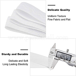 Bande de préhension élastique en silicone antidérapante en polyester&nbsp;SRIB-WH0006-22A-02