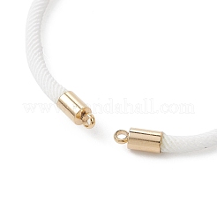 Creazione di braccialetti scorrevoli con cordino in nylon intrecciato rotondo da 3 mm&nbsp;AJEW-JB01467