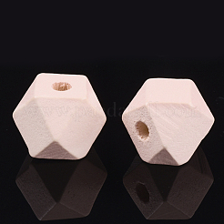 Perle di legno naturale verniciate&nbsp;WOOD-S049-03B-09