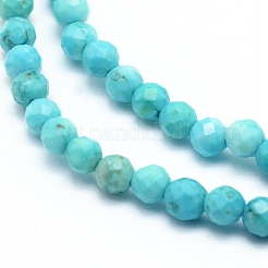 Fili di perline howlite naturale&nbsp;G-G823-12-3.5mm